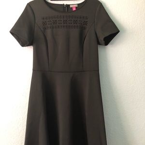 Vince Camuto Black Scuba Dress